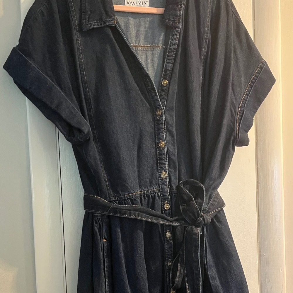 Ava & Viv Denim Dress